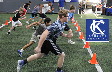 Kansas City Athlete Training Advanced Speed and Agility Age Group 2.0 Training Class for Middle and High School Athletes in Kansas City Missouri looking for athletic sports performance training open to both boys and girls.